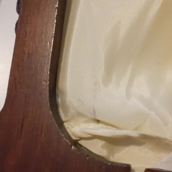 Vintage Banner House Wooden Handle Purse With Removable Inserts - Picture 6 of 10